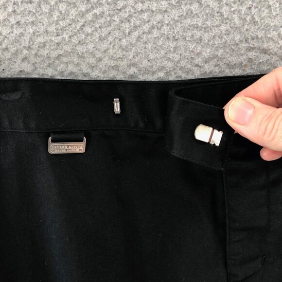 Lauren Ralph Lauren Skirt Womens 12 Black Stretch Knee Length Straight Active - Picture 6 of 12